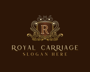 Luxury Royal Shield logo design