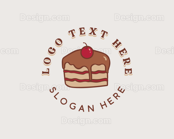 Chocolate Cherry Cake Logo