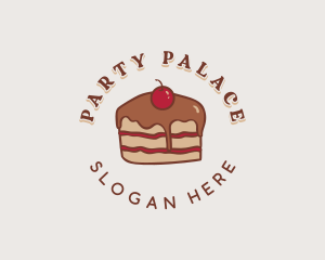 Chocolate Cherry Cake logo design