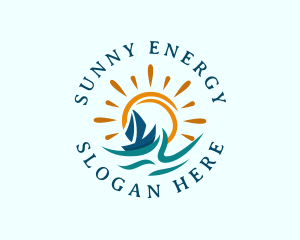 Sunny Maritime Boat logo