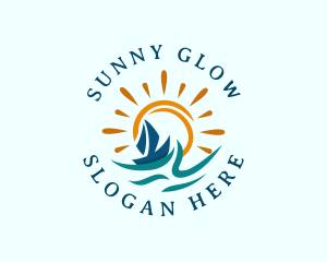 Sunny Maritime Boat logo