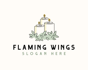 Candle Light Decor logo design