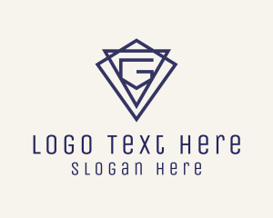 Blue Letter G Jewelry logo