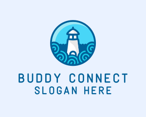 Coastal Marine Lighthouse logo design