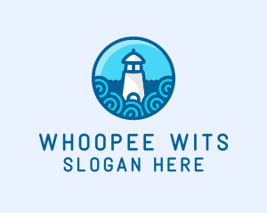 Coastal Marine Lighthouse logo design