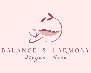 Spa Wellness Massage logo design