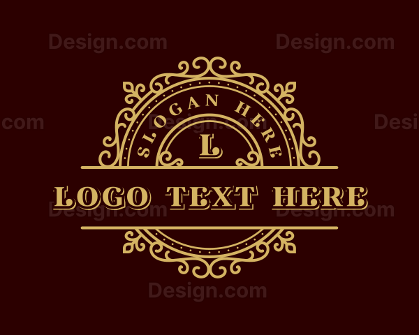 Luxury Decorative Hotel Logo