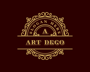 Luxury Decorative Hotel logo design