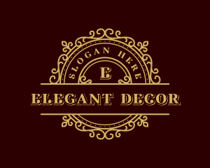 Luxury Decorative Hotel logo design