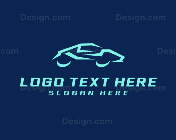 Futuristic Automobile Vehicle Logo