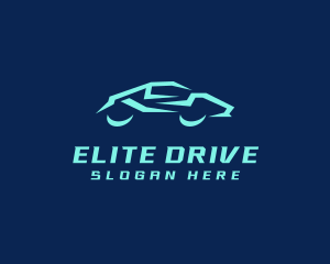 Futuristic Automobile Vehicle logo design