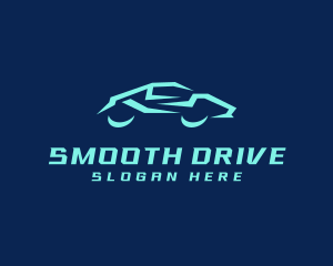 Futuristic Automobile Vehicle logo design