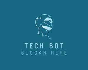 AI Robotics Technology logo design