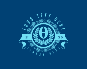 Premium Greek Theta logo