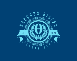 Premium Greek Theta logo