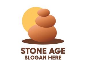 Stacked Stone View  logo design