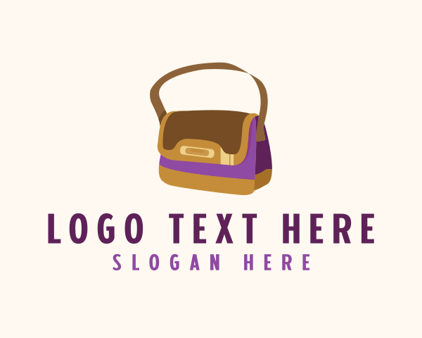 Shoulder-bag logo example 3