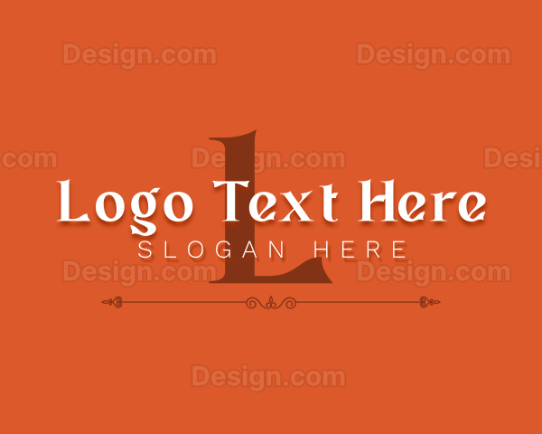 Stylish Elegant Brand Logo