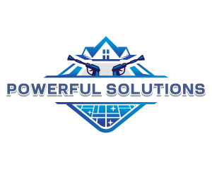 Janitorial Power Washer logo design