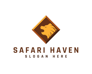 Diamond Wildlife Safari logo design