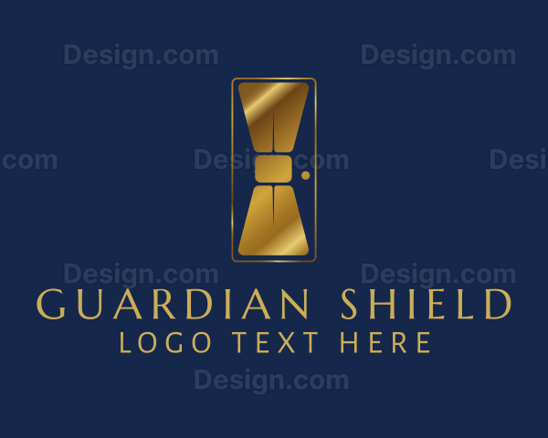 Elegant Bowtie Door Logo