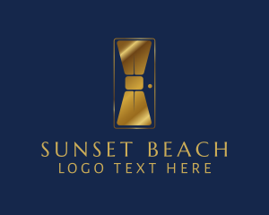 Elegant Bowtie Door Logo