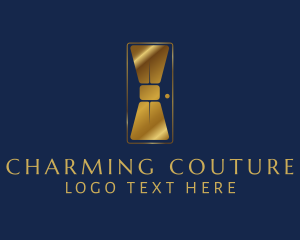 Elegant Bowtie Door logo
