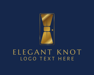 Elegant Bowtie Door logo