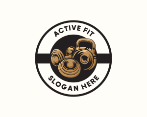 Gym Weights Fitness logo