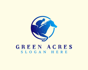 Horse Ranch Equestrian logo design