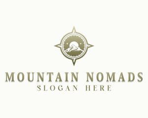 Compass Mountain Trekking logo design