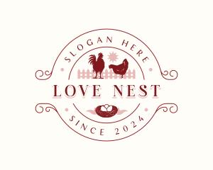 Chicken Poultry Farm logo design