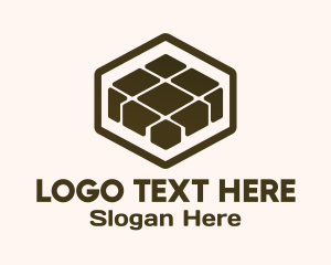 Geometric Floor Tile Logo