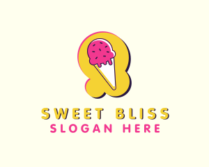 Ice Cream Cone Dessert logo