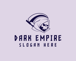 Grim Reaper Gamer logo design