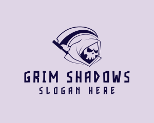 Grim Reaper Gamer logo design