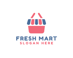 Shopping Basket Kiosk logo design