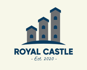 Gray Castle Towers logo design