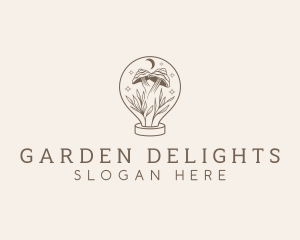 Holistic Natural Mushroom  logo design