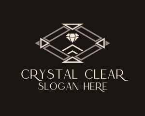 Diamond Jewelry Badge  logo design