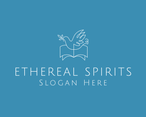 Holy Spirit Bible logo design