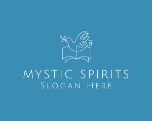 Holy Spirit Bible logo design