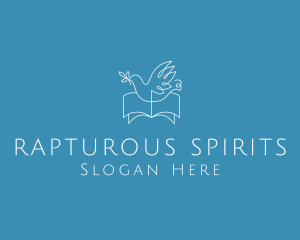 Holy Spirit Bible logo design