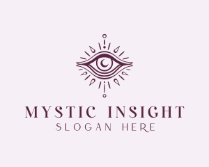 Spiritual Mystic Eye logo design