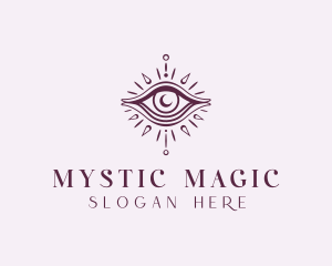 Spiritual Mystic Eye logo design