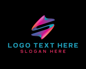 Creative Tech Startup Letter S Logo