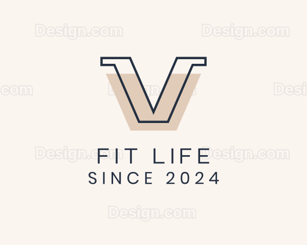 Generic Marketing Letter V Company Logo