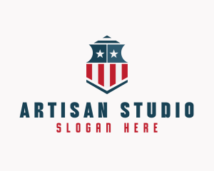 American Defense Patriot logo design