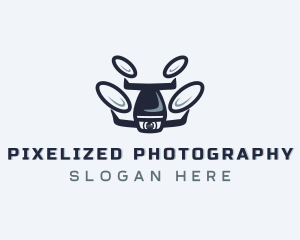 Video Drone Surveillance logo design