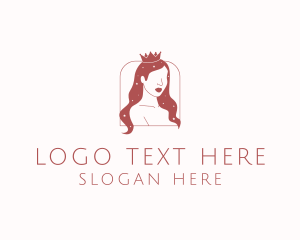 Beauty Queen Hair logo design